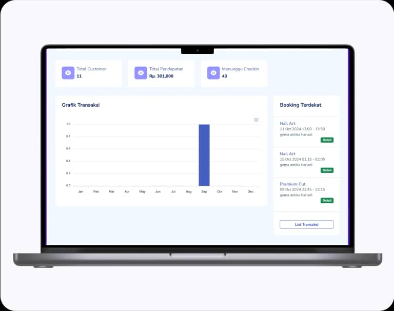 Barbershop POS & management in one app!